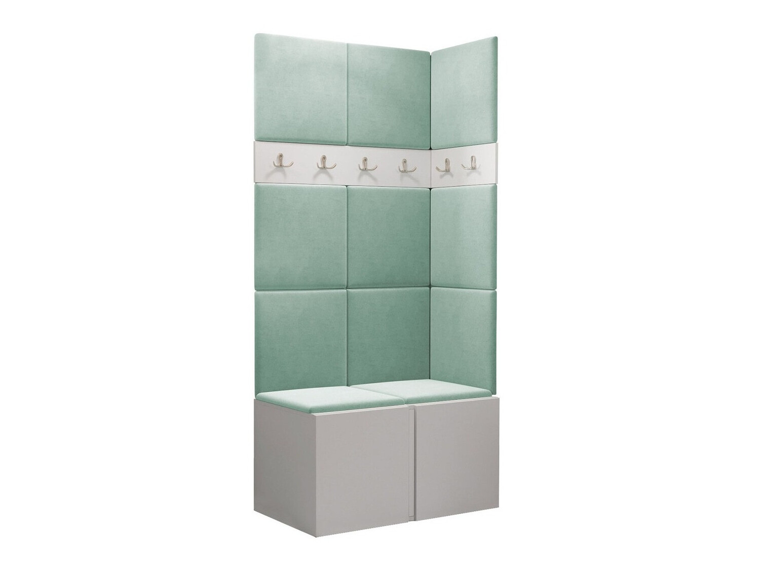 Prieškambario komplektas Pinis I (Balta)