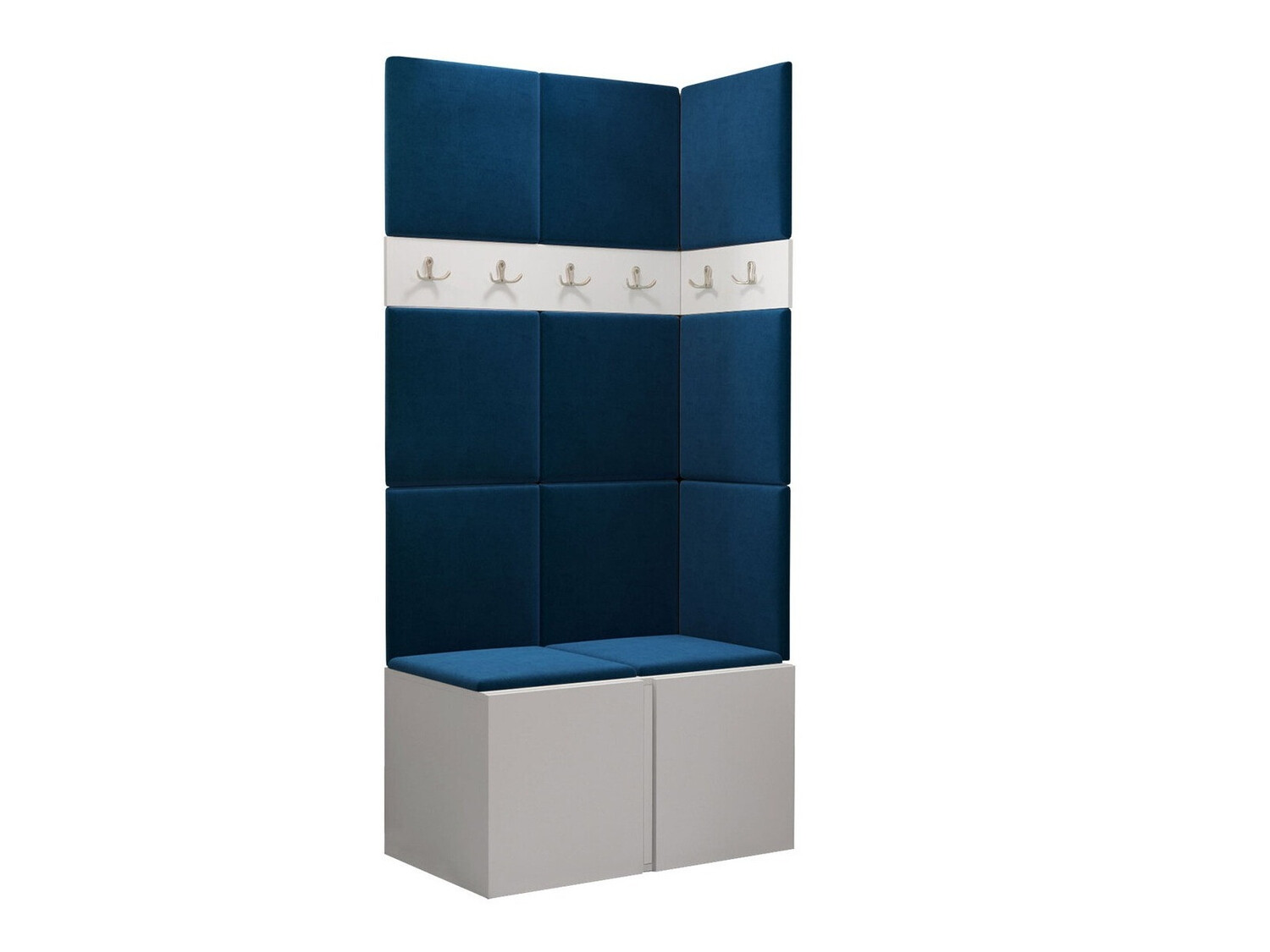 Prieškambario komplektas Pinis I (Balta)