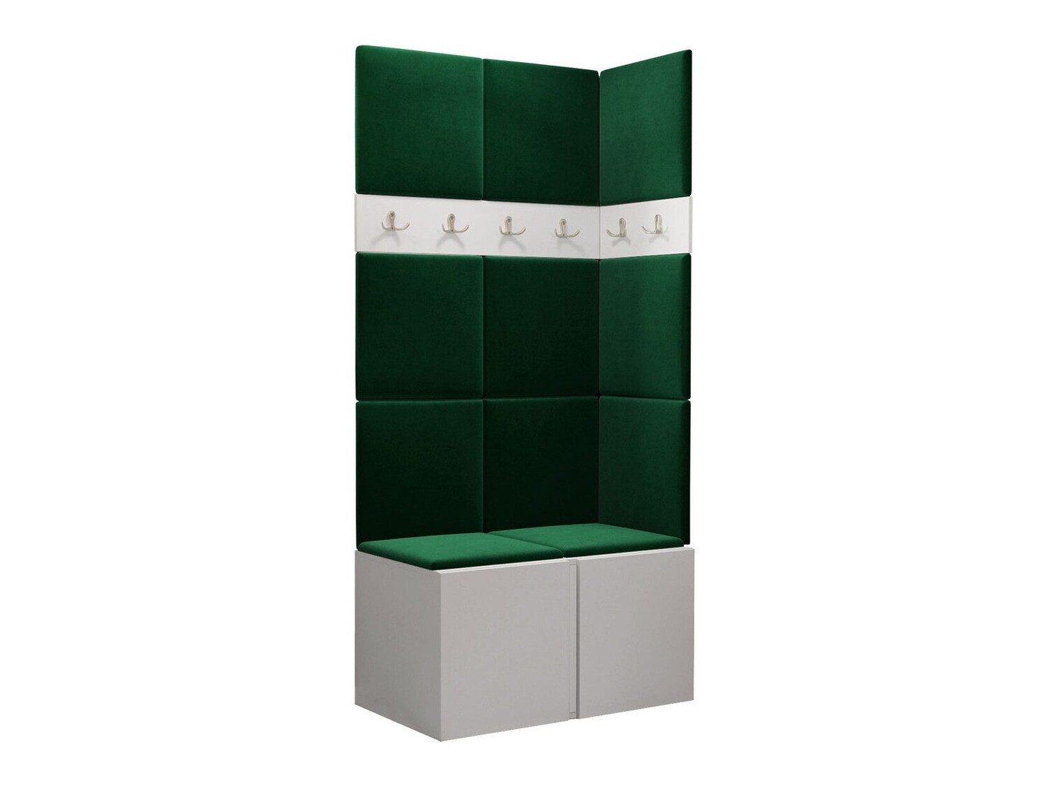 Prieškambario komplektas Pinis I (Balta)