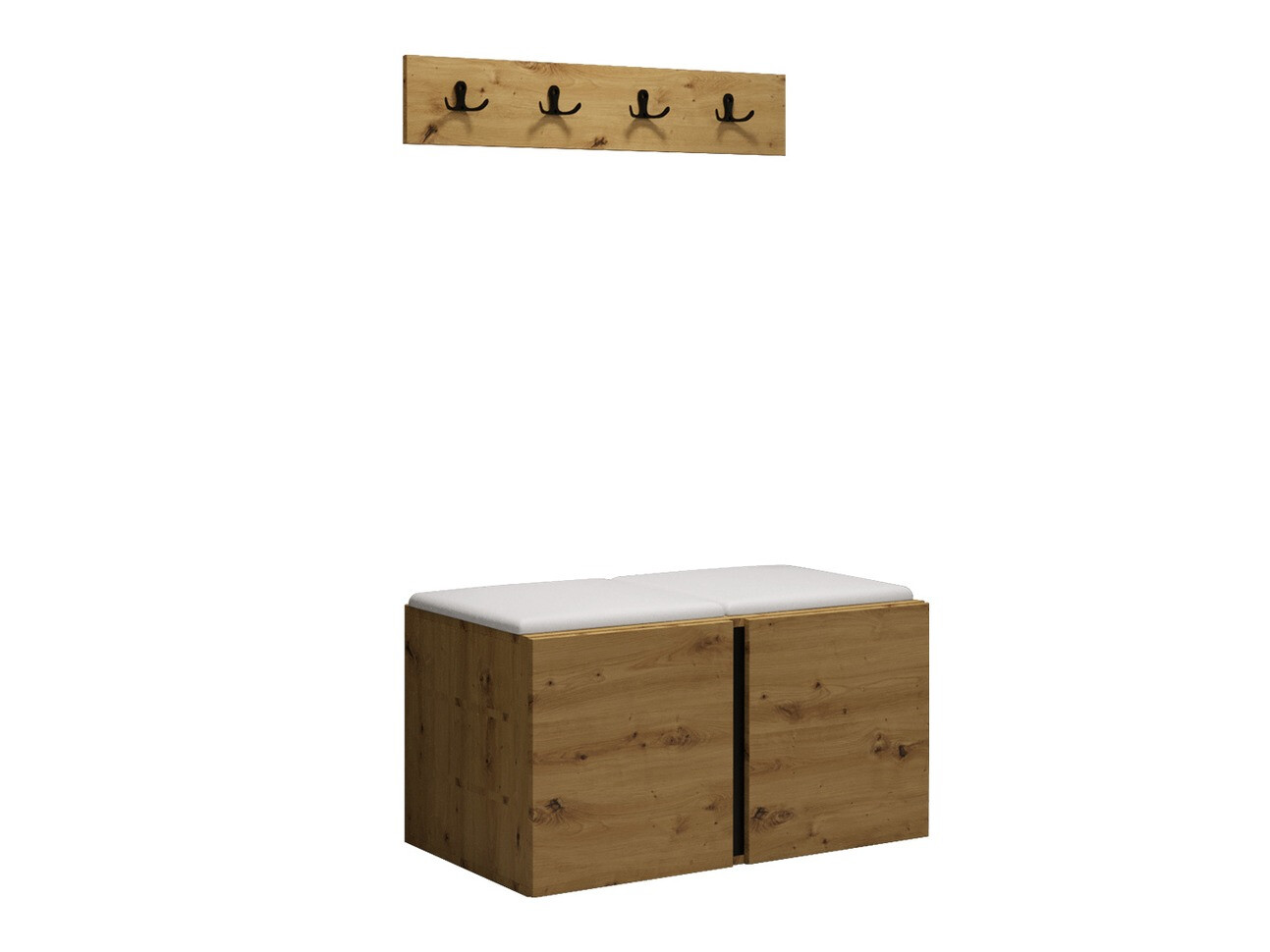 Prieškambario komplektas Pinis VI (Eko oda Soft 017)