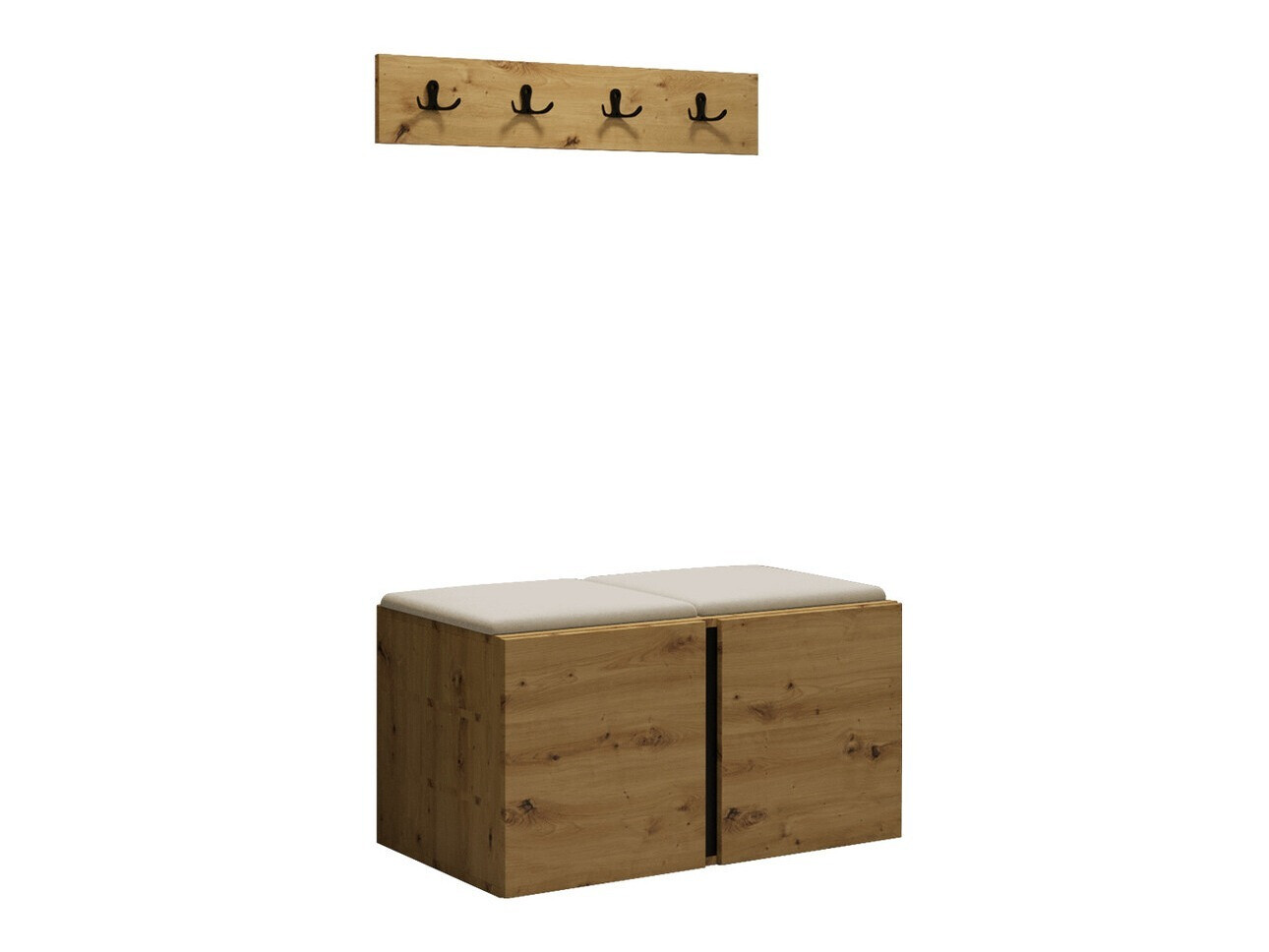 Prieškambario komplektas Pinis VI (Manila 02)