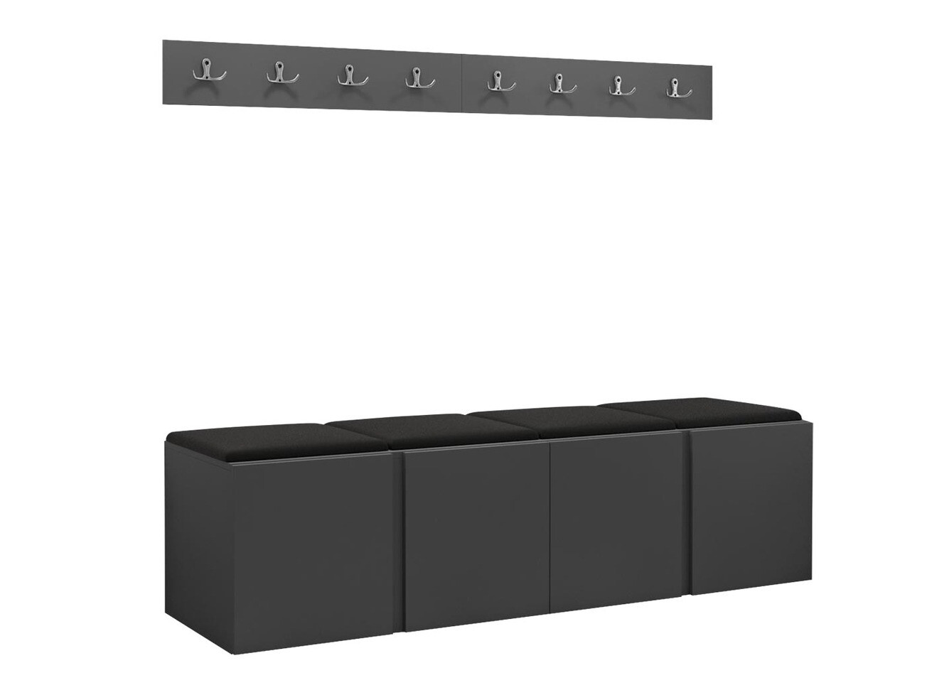 Prieškambario komplektas Pinis VII (Eko oda Soft 011)