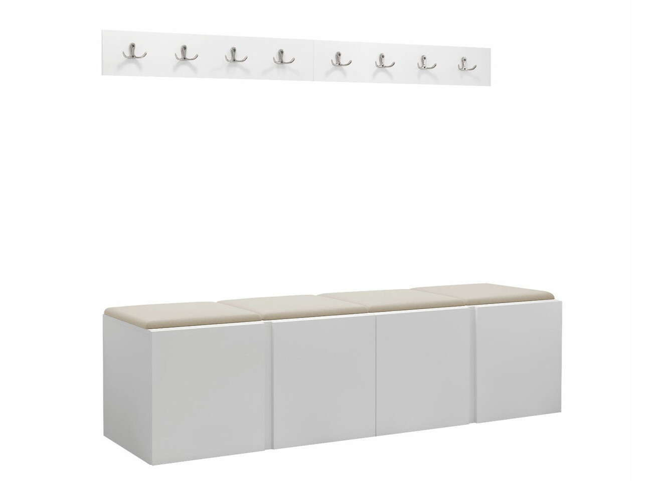 Prieškambario komplektas Pinis VII (Manila 02)