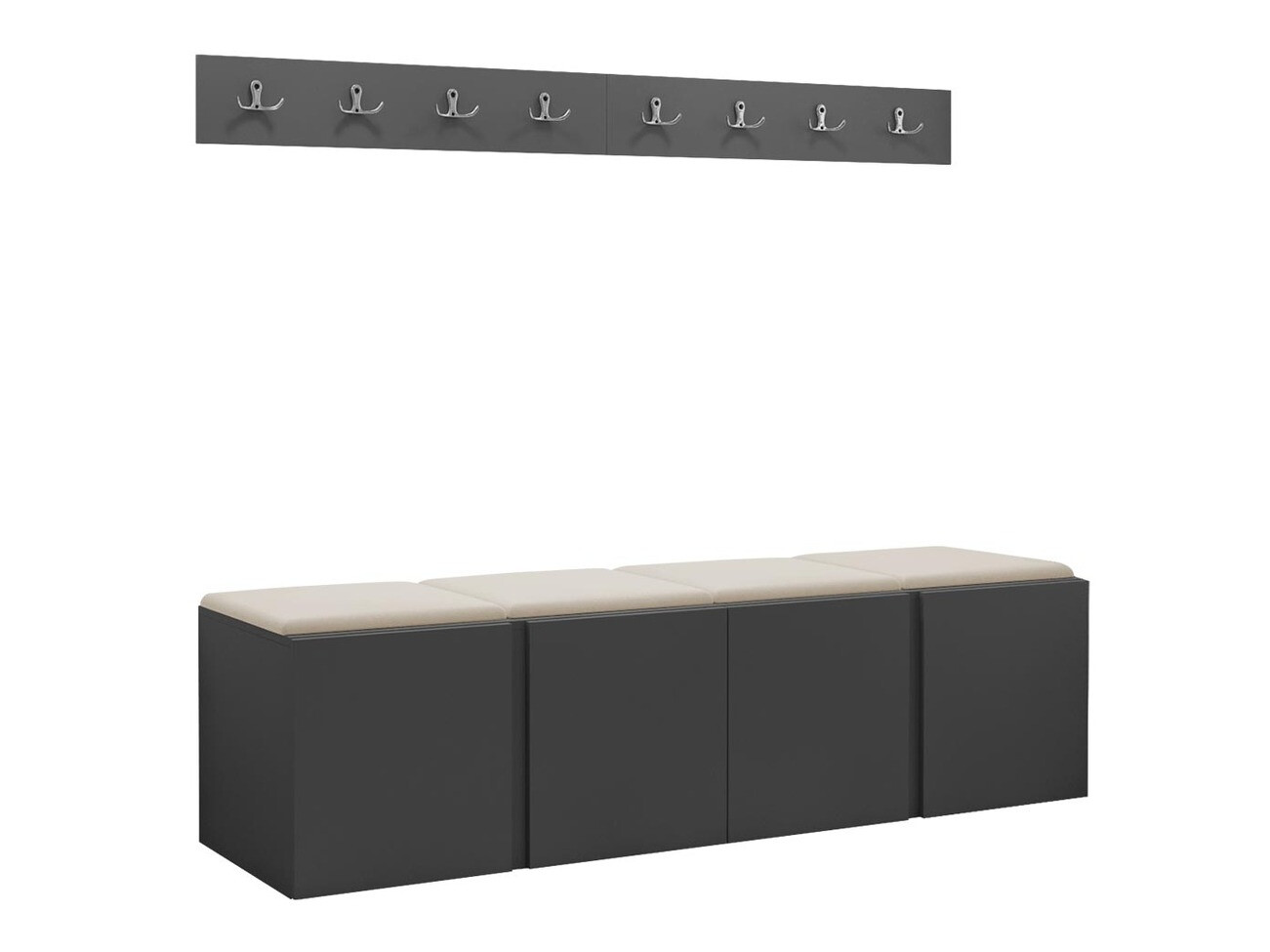 Prieškambario komplektas Pinis VII (Manila 02)