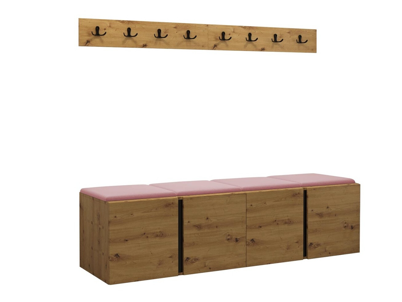 Prieškambario komplektas Pinis VII (Manila 09)