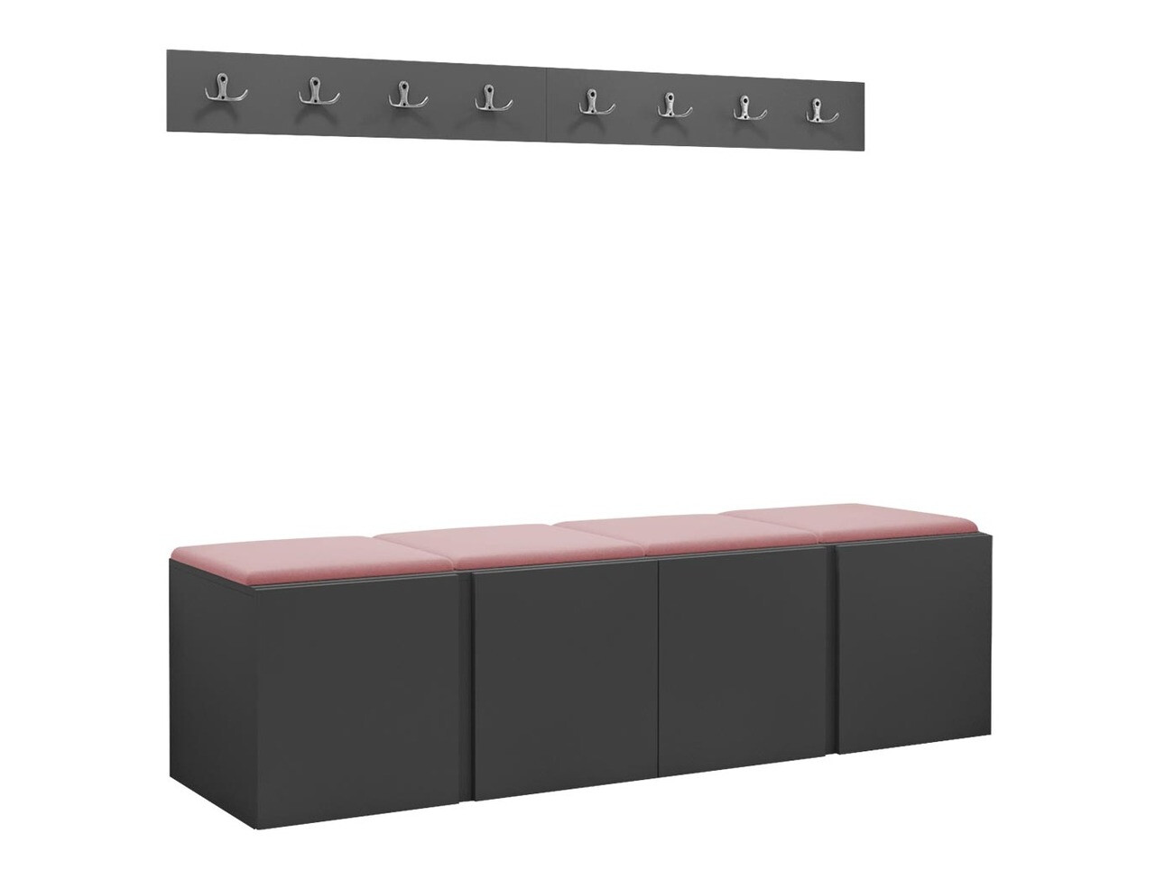 Prieškambario komplektas Pinis VII (Manila 09)