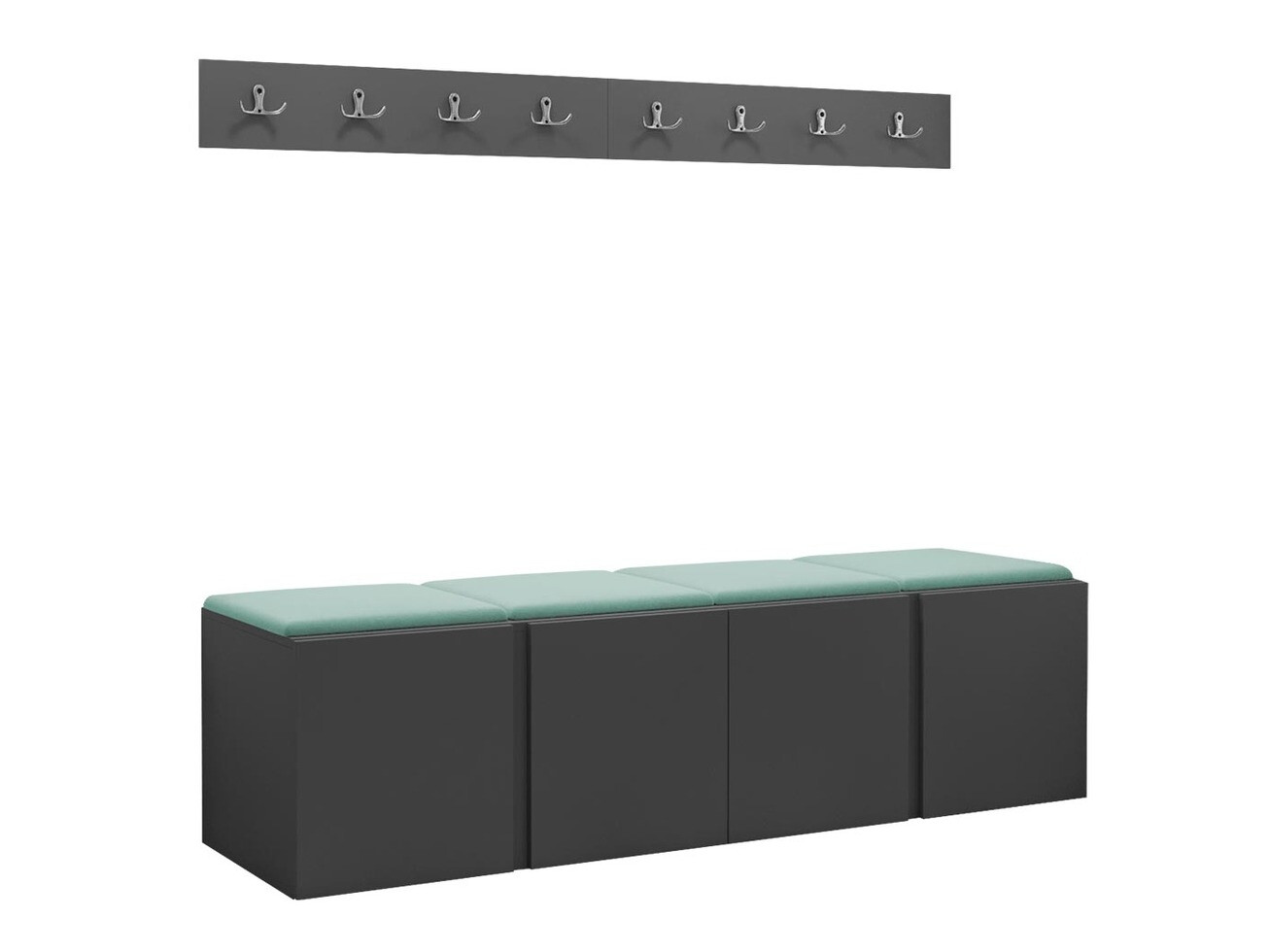 Prieškambario komplektas Pinis VII (Manila 11)