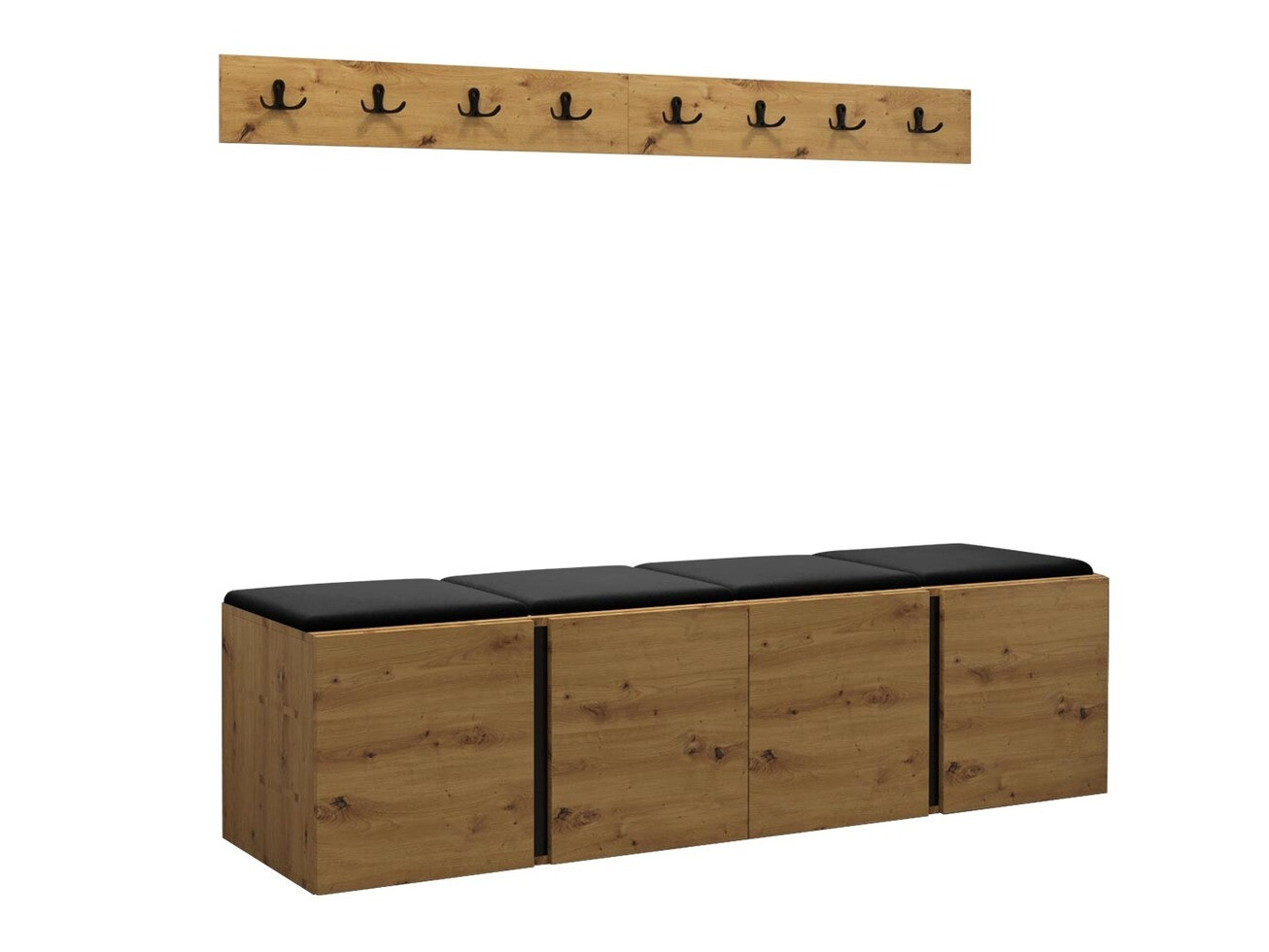 Prieškambario komplektas Pinis VII (Manila 18)