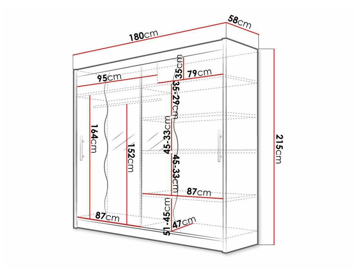 Spinta Closico 125 (Tamsus ąžuolas)