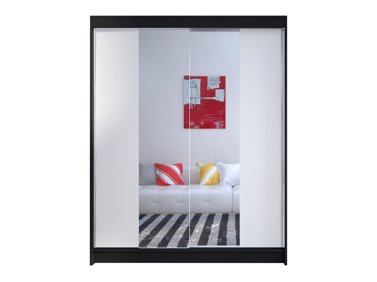 Spinta Closico Vastor II (Juoda + Balta)