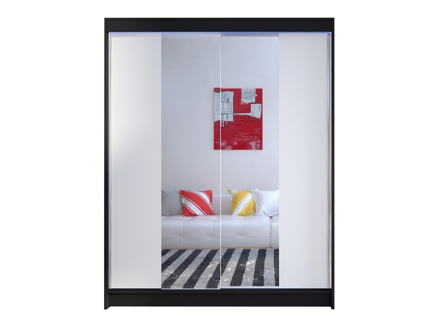 Spinta Closico Vastor II (Juoda + Balta)