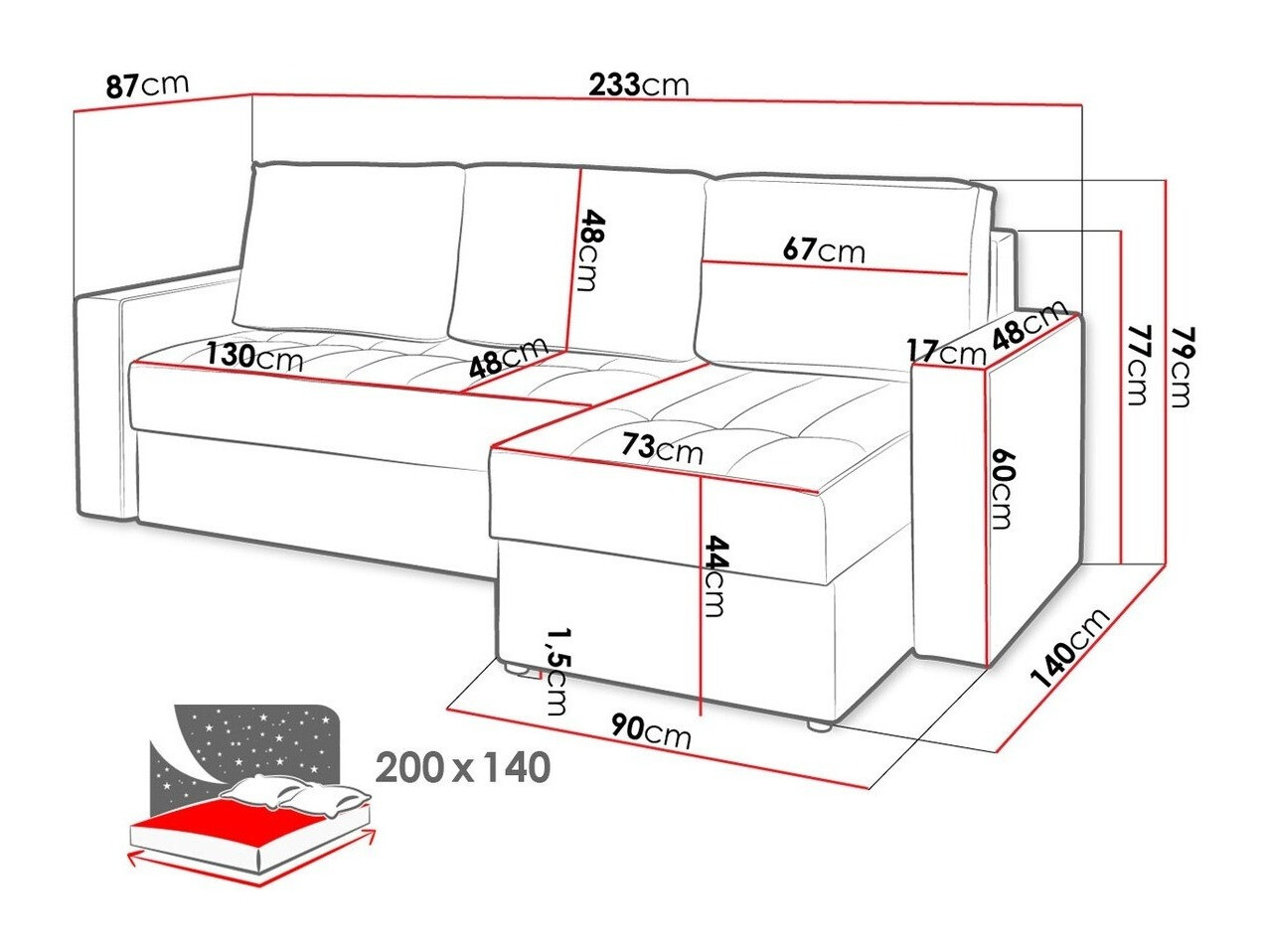 Minkštas kampas Tivdalu 116 (Gomez 12 + Gomez 06)