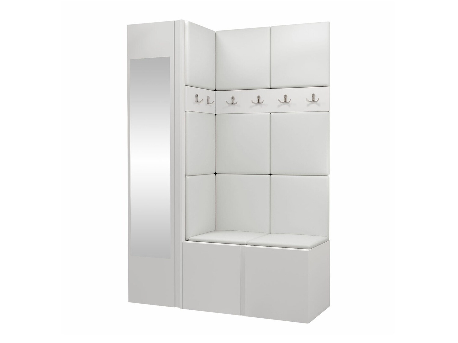 Prieškambario komplektas Hartford 277 (Eko oda Soft 017)