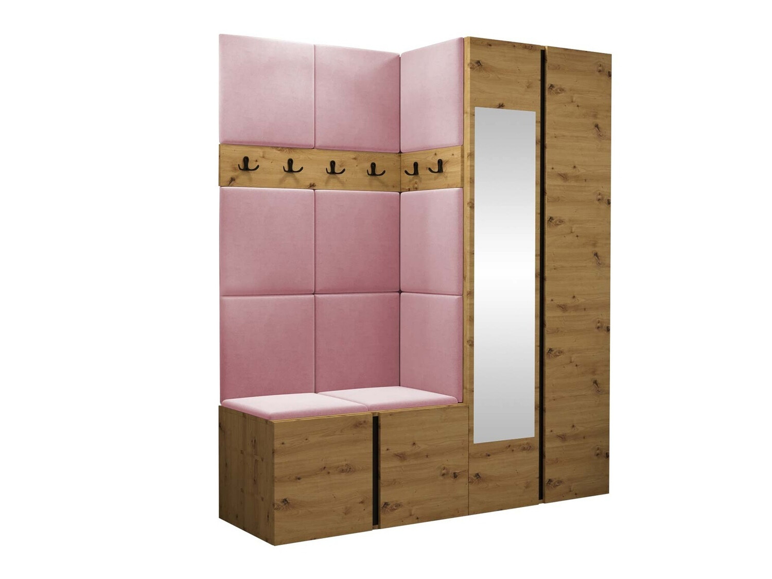 Prieškambario komplektas Pinis X (Manila 09)