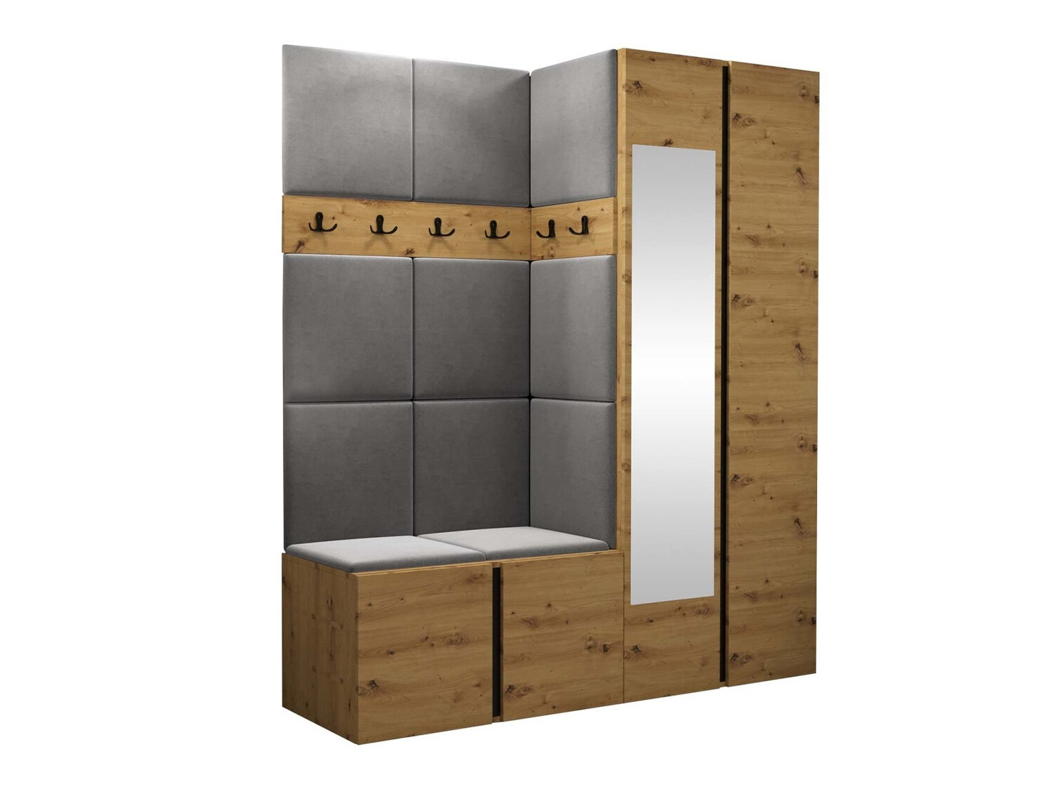 Prieškambario komplektas Pinis X (Manila 16)