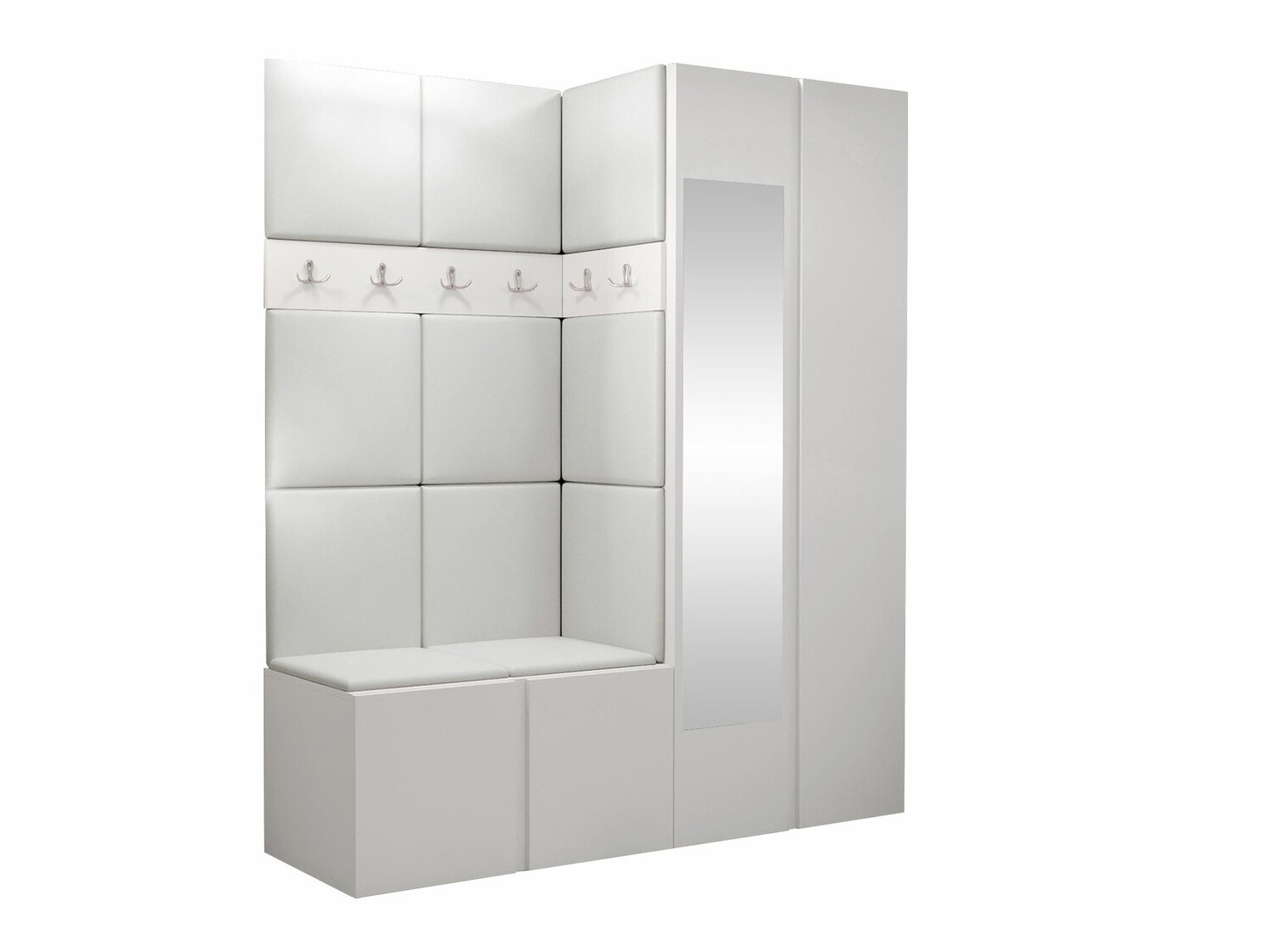 Prieškambario komplektas Pinis X (Eko oda Soft 017)