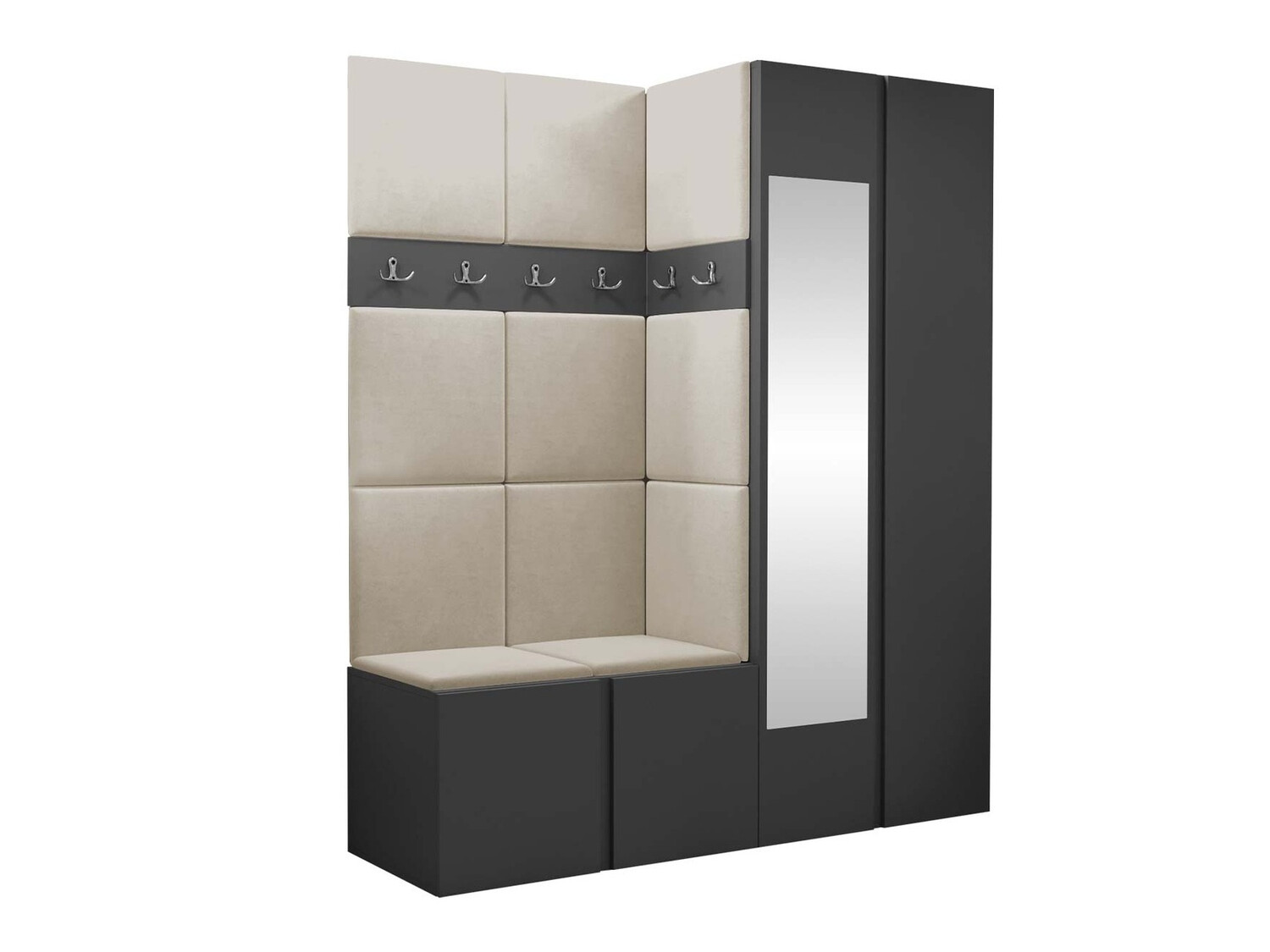 Prieškambario komplektas Pinis X (Manila 02)