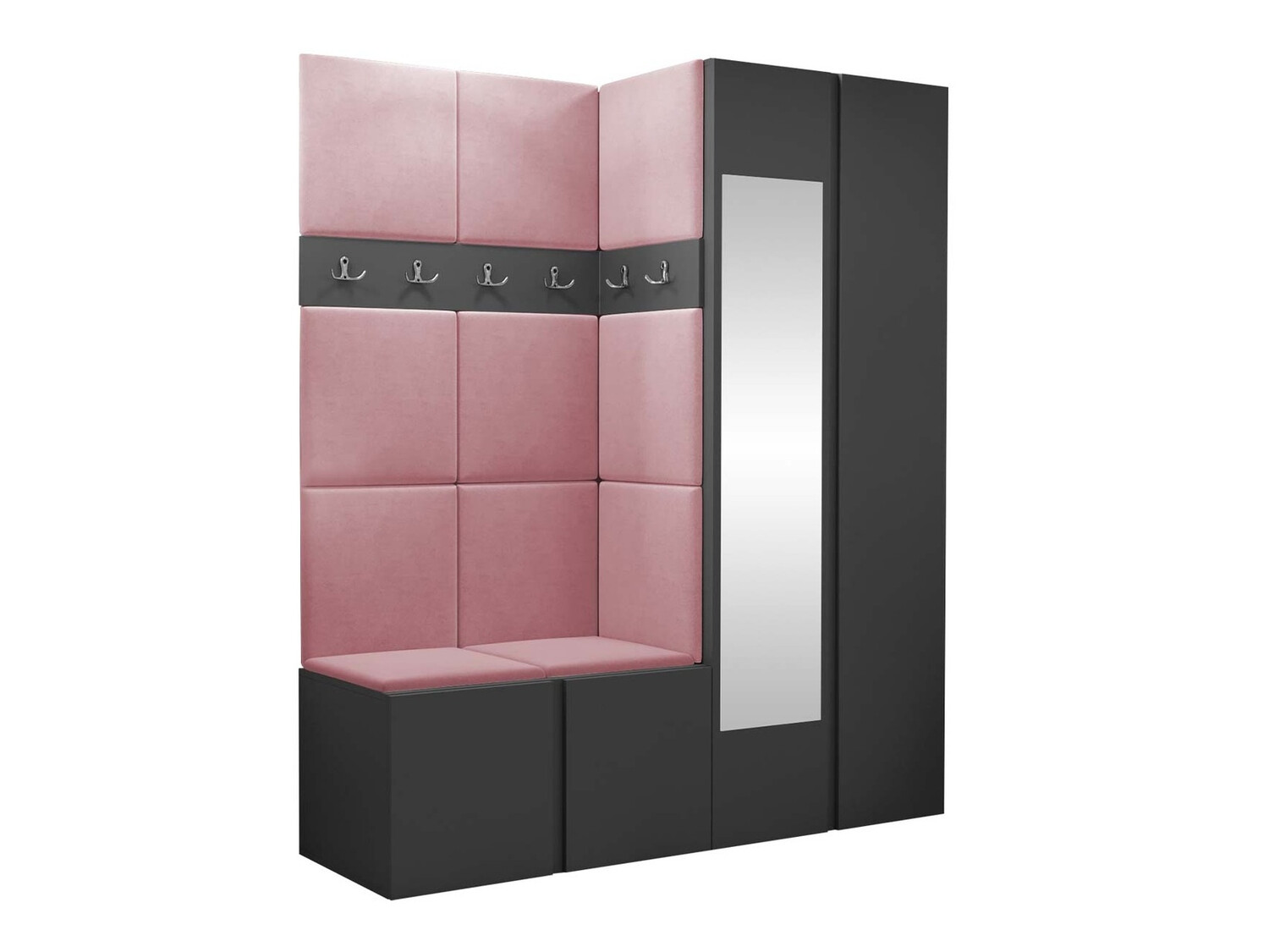 Prieškambario komplektas Pinis X (Manila 09)