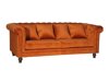 Chesterfield sofa Dallas 255 (Oranžinė)