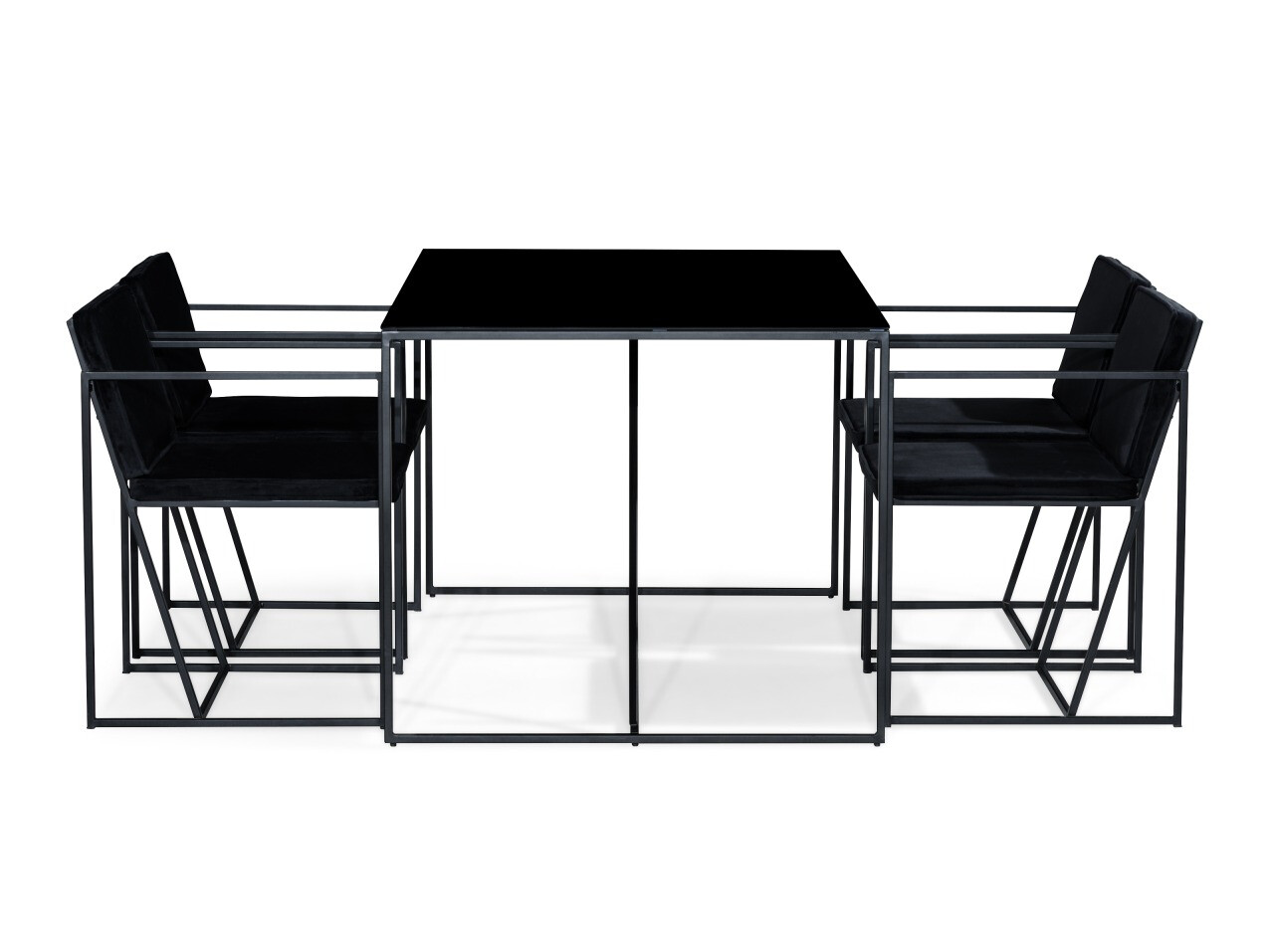 Valgomojo komplektas Scandinavian Choice 852 (Juoda)