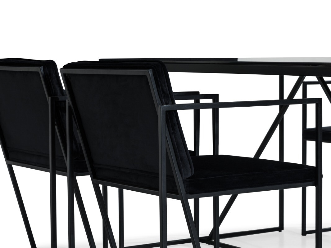 Valgomojo komplektas Scandinavian Choice 852 (Juoda)