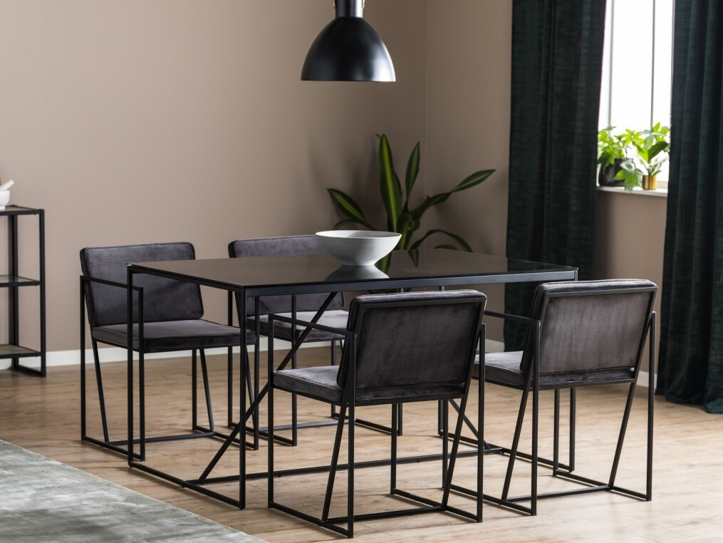 Valgomojo komplektas Scandinavian Choice 852 (Pilka)