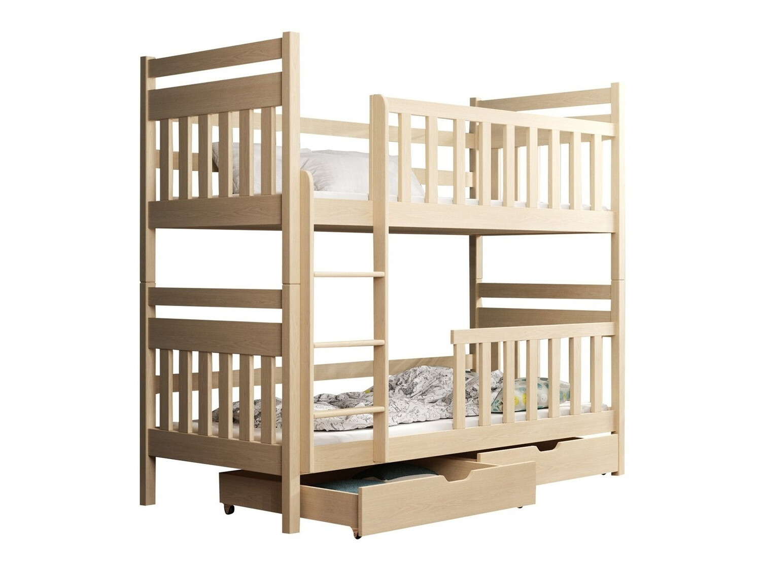 Dviaukštė lova Vista 100 (Pušis)