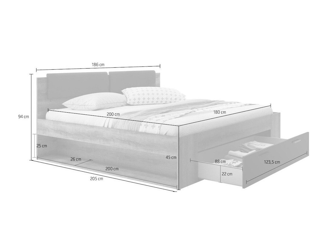 Lova Levruvu 110 (Balintas uosis + Smėlinė)
