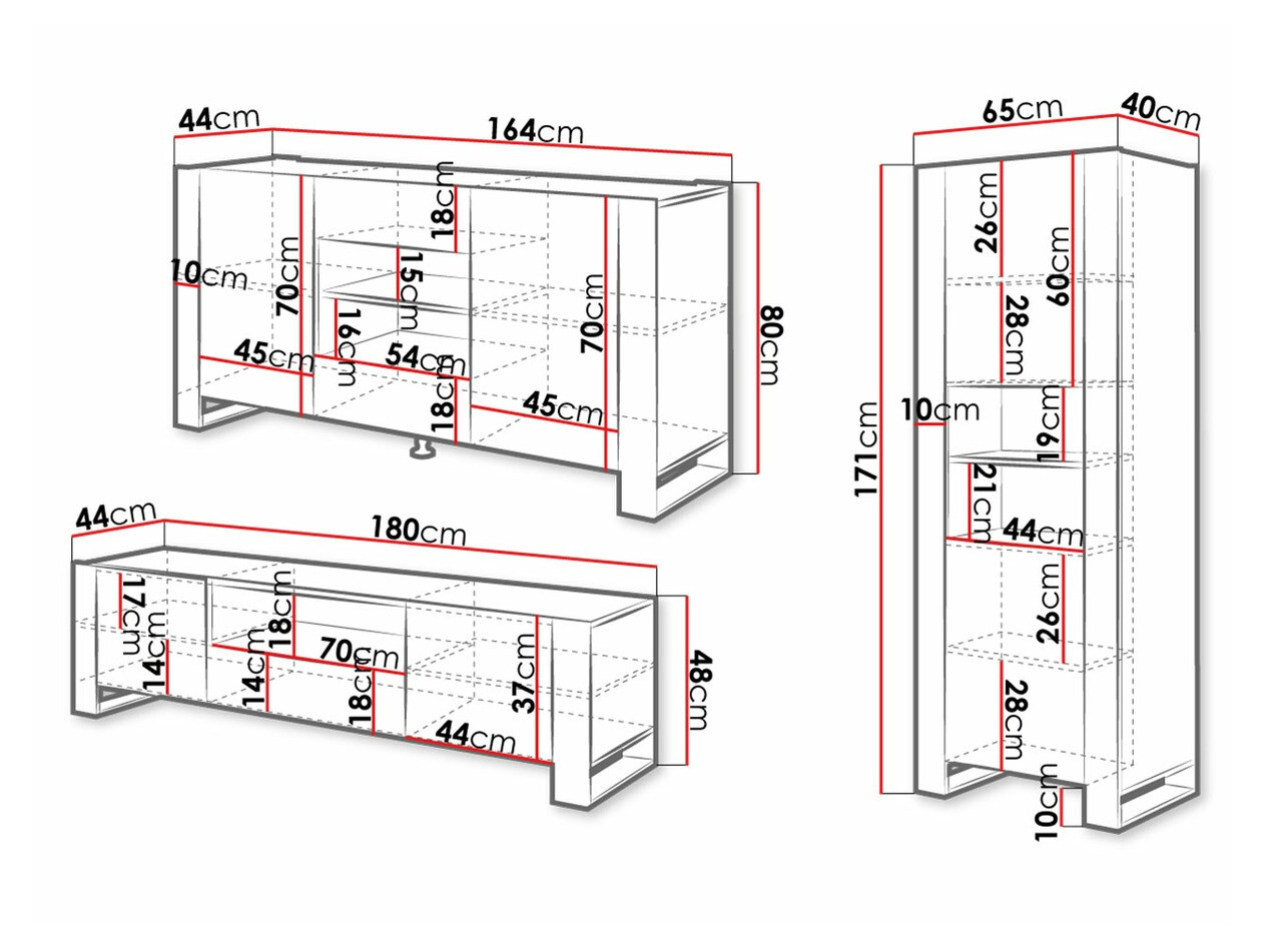 Svetainės komplektas Socius I