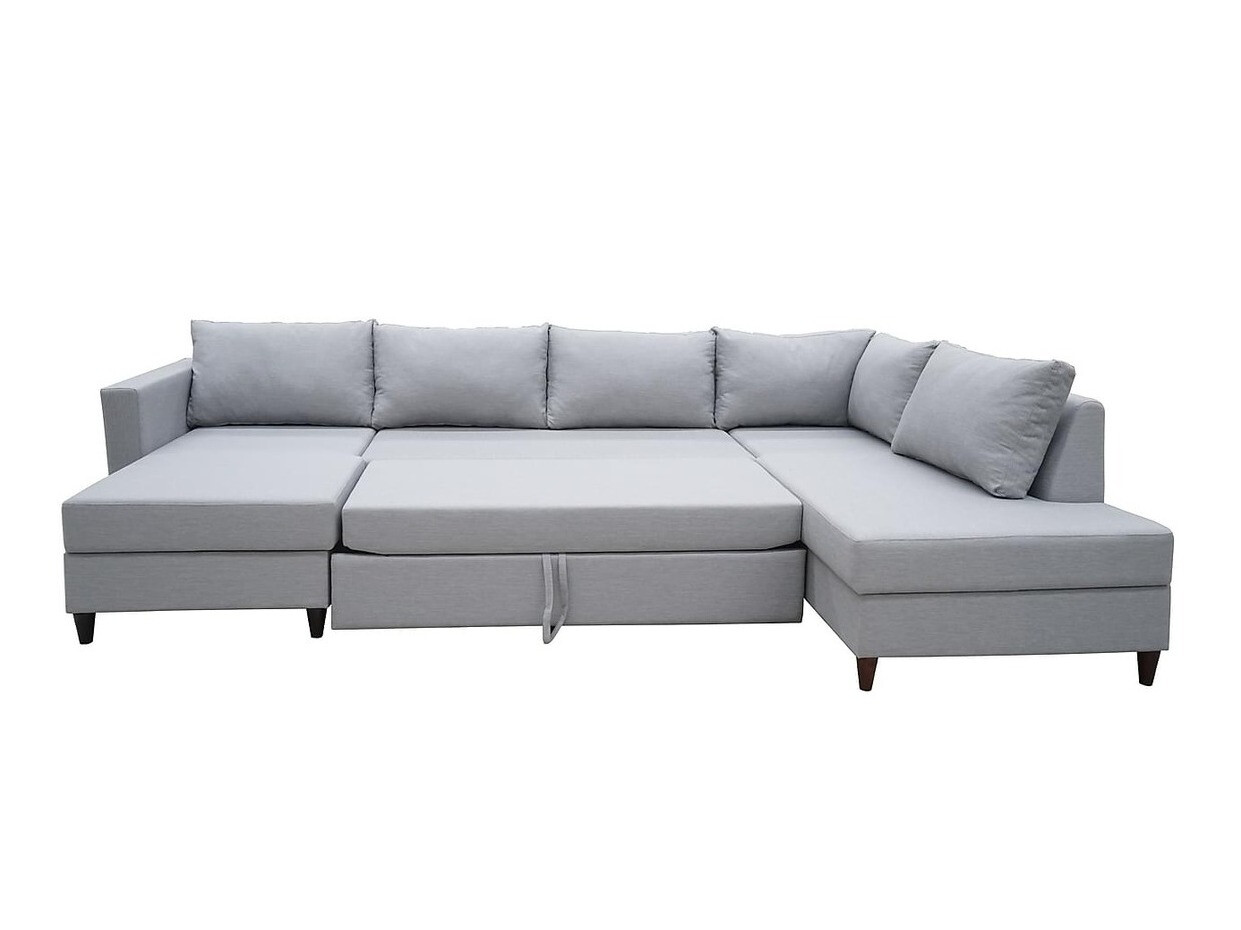 Minkštas kampas Sumter 103 (Šviesi pilka)