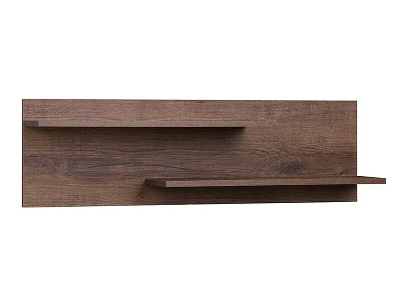 Svetainės komplektas Fivelbo 115 (Balintas ąžuolas + Blizgi balta)