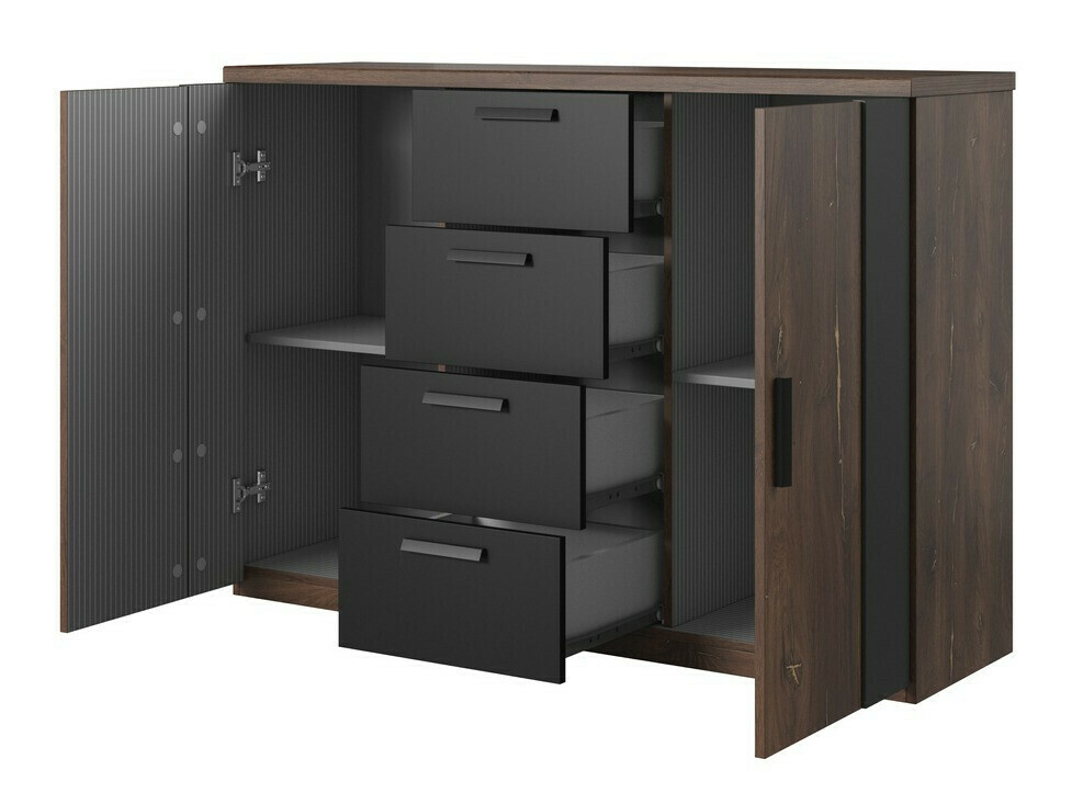 Miegamojo komplektas Felelie 107 (Artisan ąžuolas)