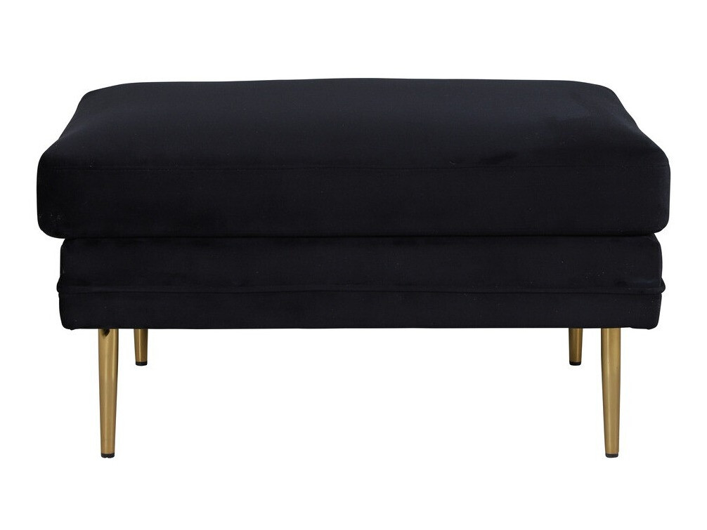 Minkštasuolis Dallas 2653 (Juoda + Auksinė)