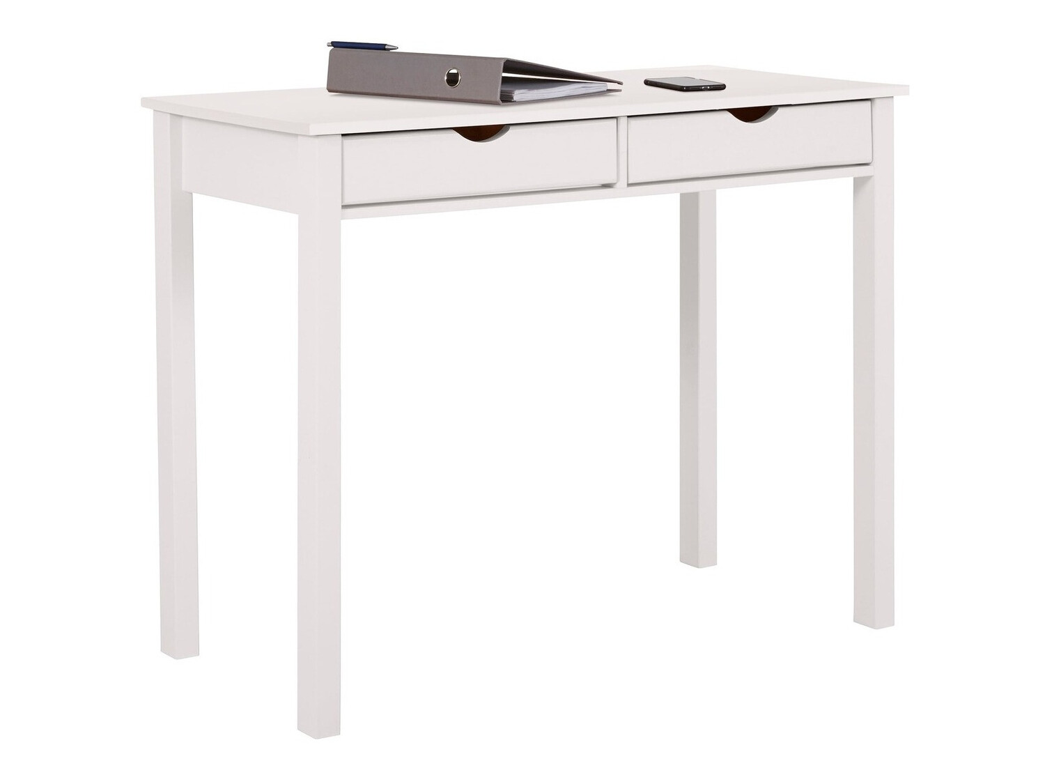 Darbo stalas Denton 133 (Balta)