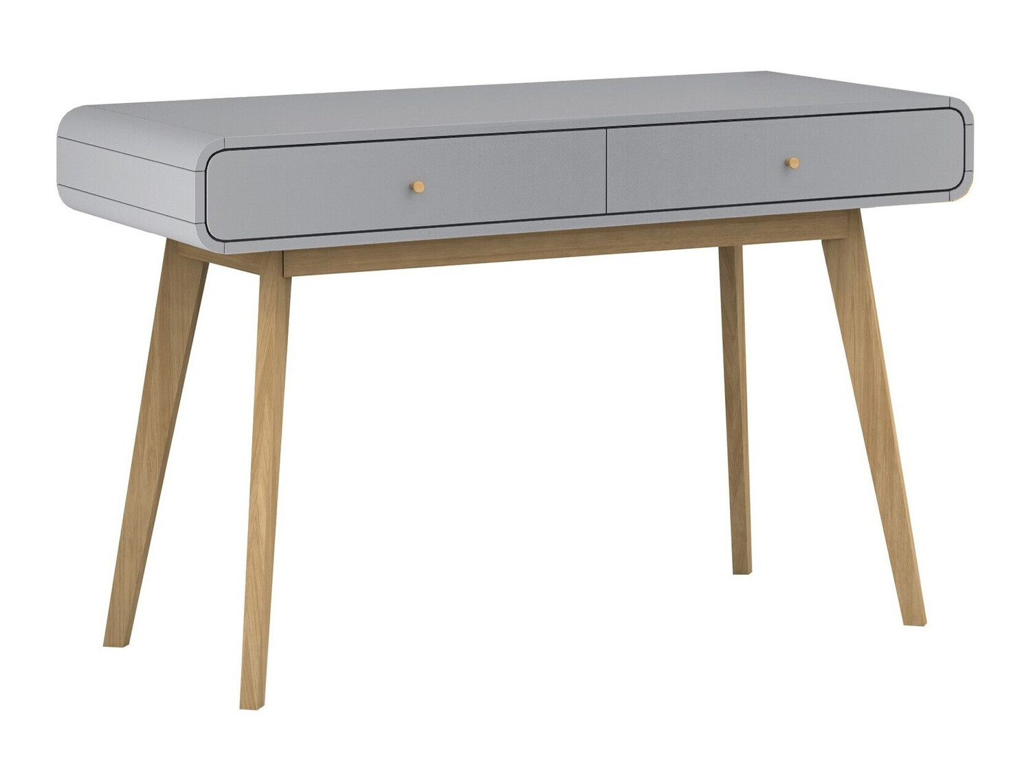 Darbo stalas Elbtena 108 (Pilka + Ąžuolas)