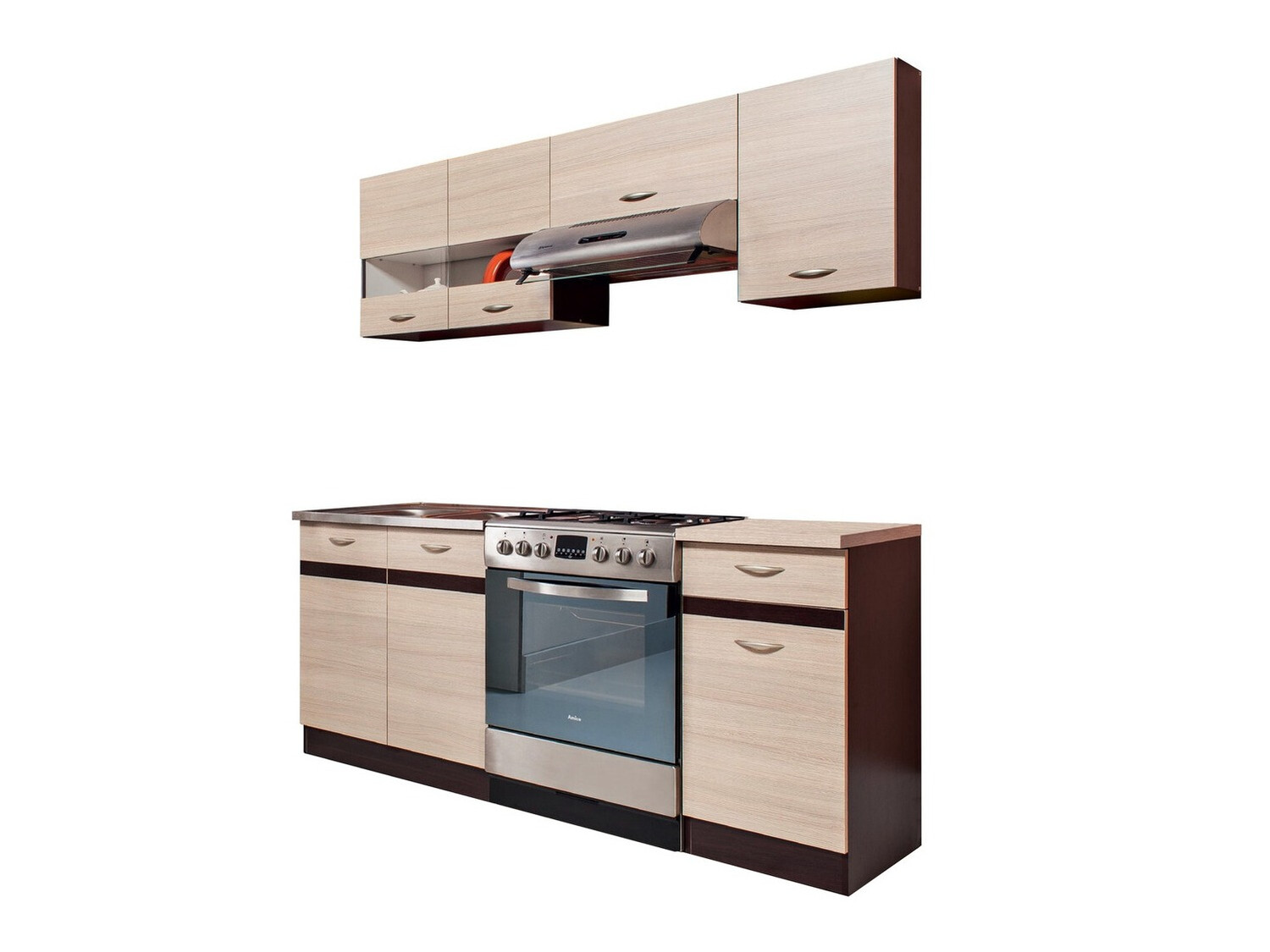 Modulinis virtuvės komplektas Eli Light 110