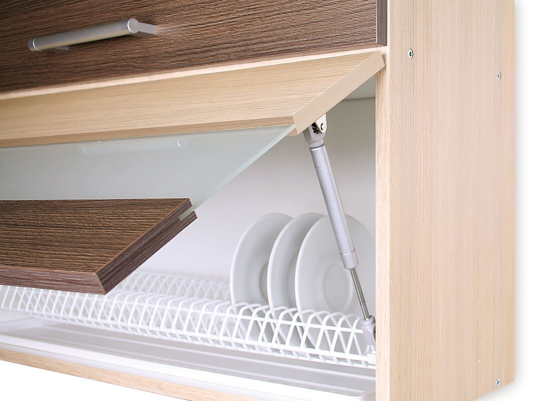 Modulinis virtuvės komplektas Mode Dark 130