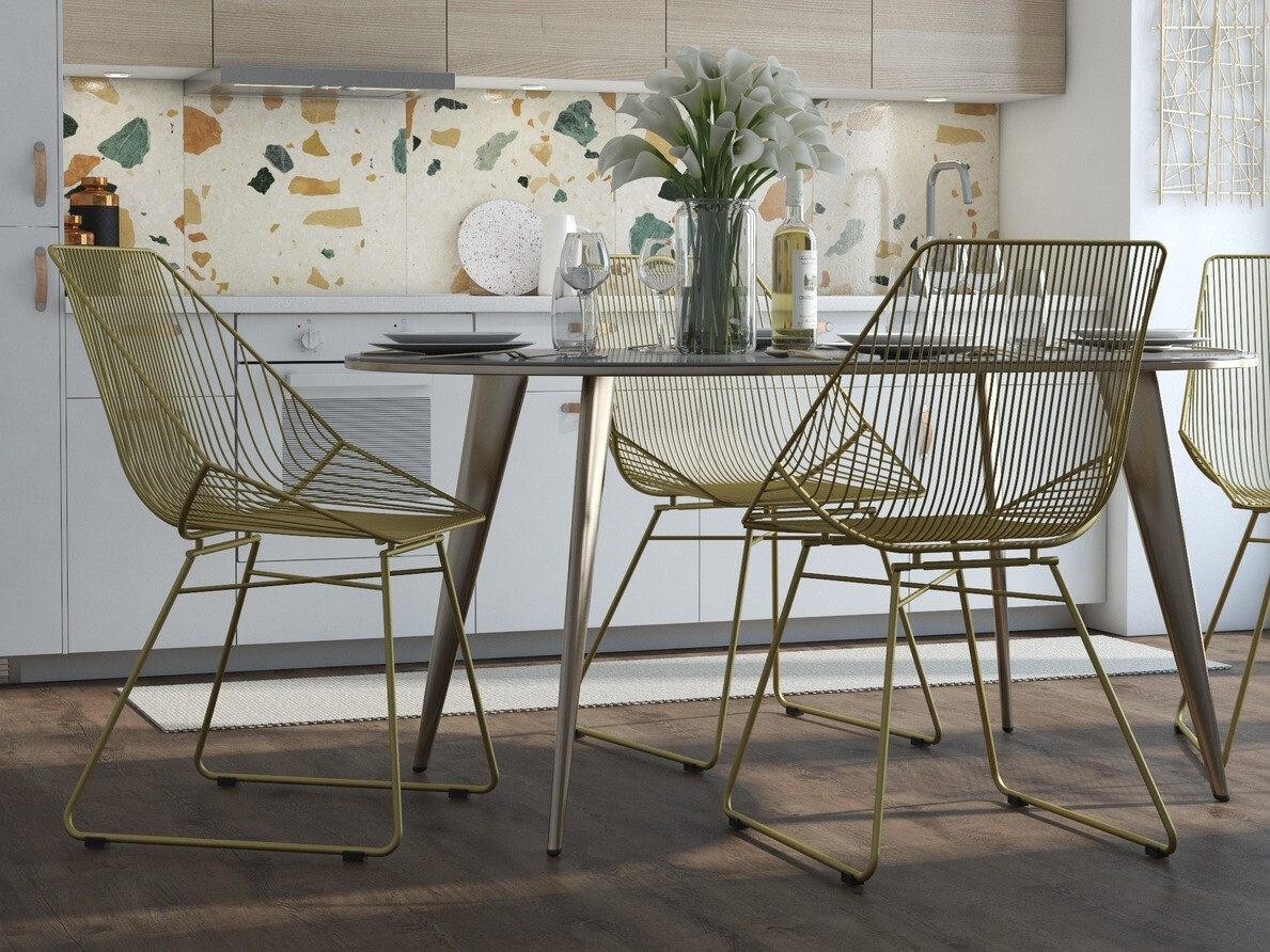 Kėdė CosmoLiving by Cosmopolitan 115 (Auksinė)