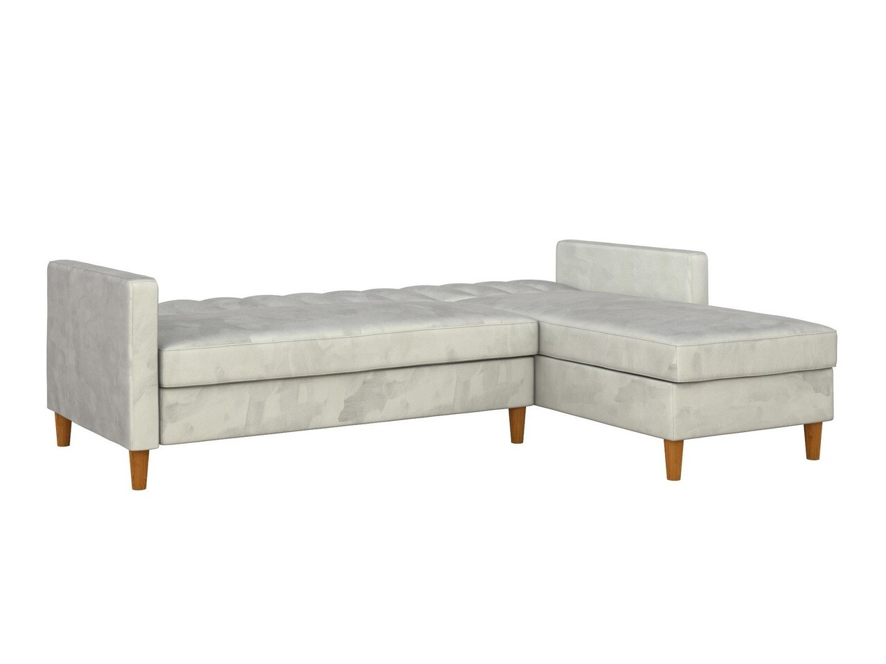 Minkštas kampas Tulsa 108 (Šviesi pilka)