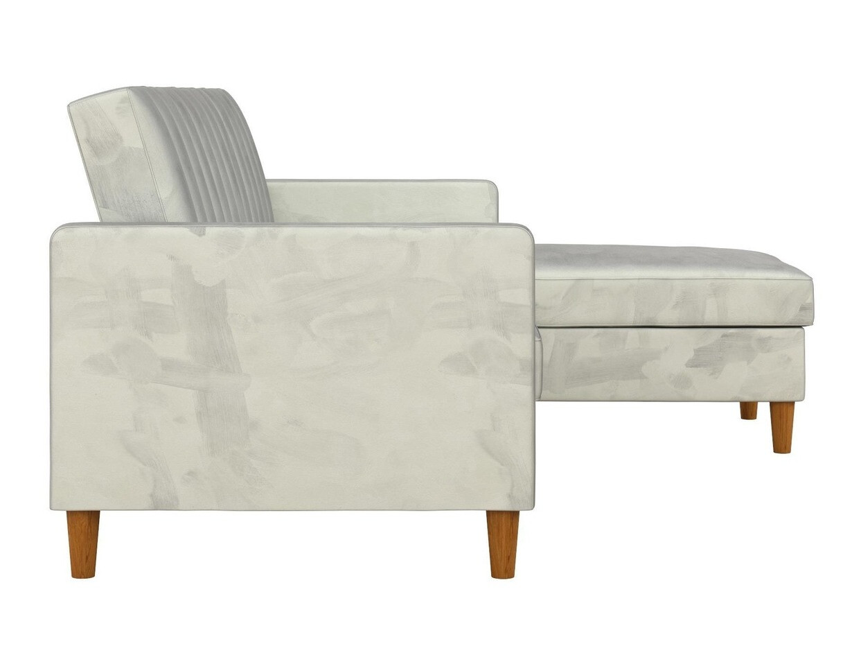 Minkštas kampas Tulsa 108 (Šviesi pilka)