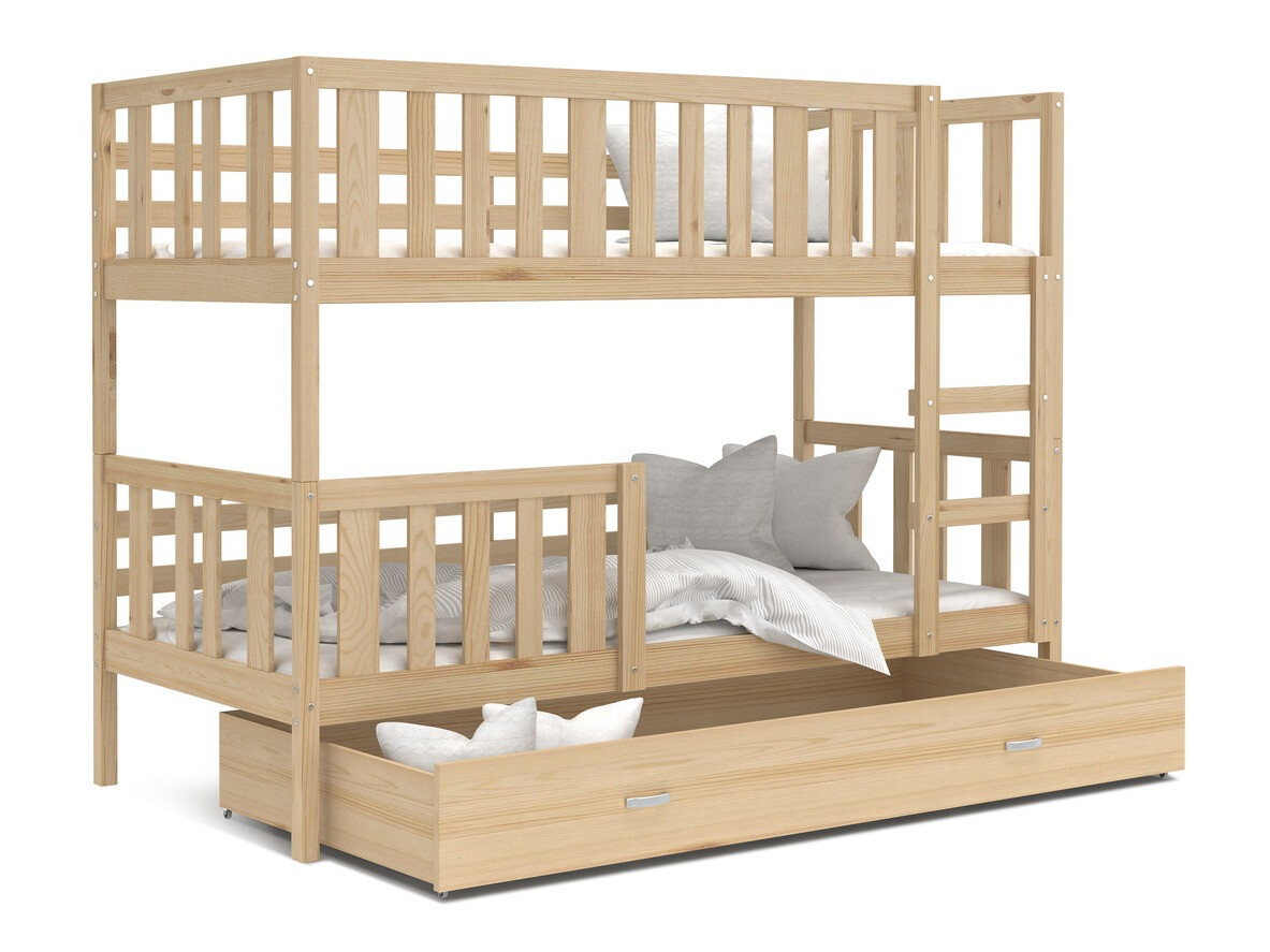 Dviaukštė lova Aurora 147 (Pušis)