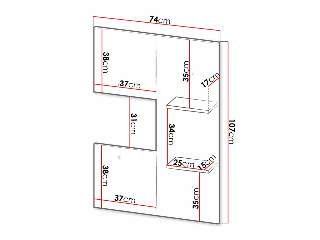 Pakabinama lentyna Tenodeu 113