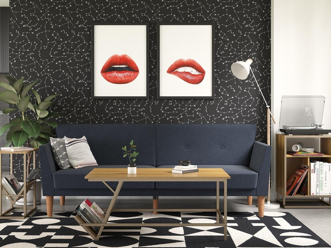 Sofa lova Novogratz 110 (Mėlyna)