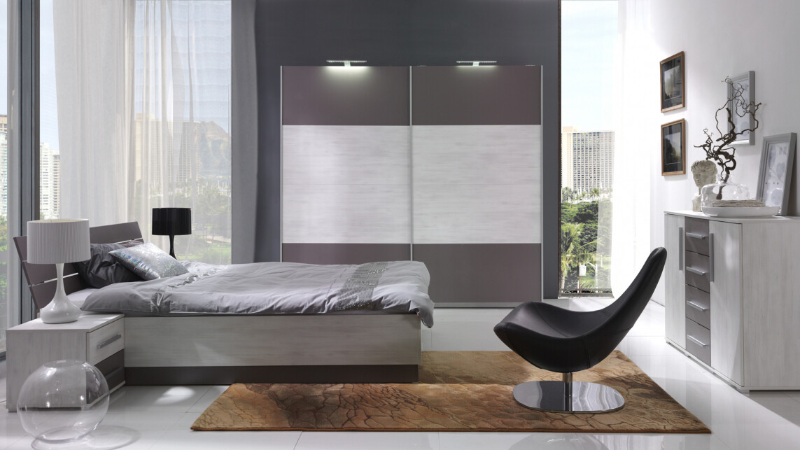 Komoda Murrieta 148 (Nordic pušis + Pilka)