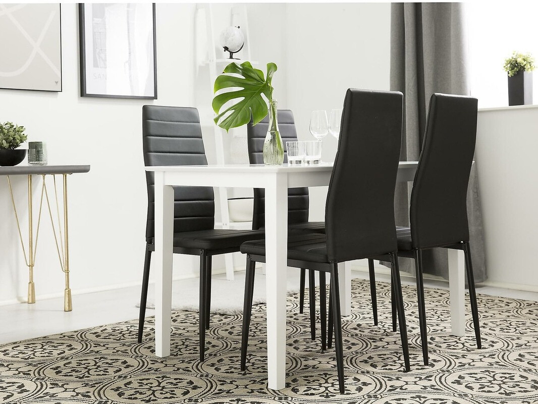 Valgomojo komplektas Scandinavian Choice 714 (Juoda)