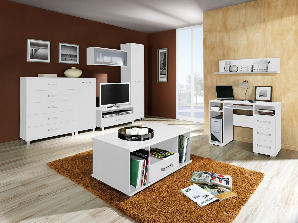 Darbo stalas Cirevau 129 (Balta)