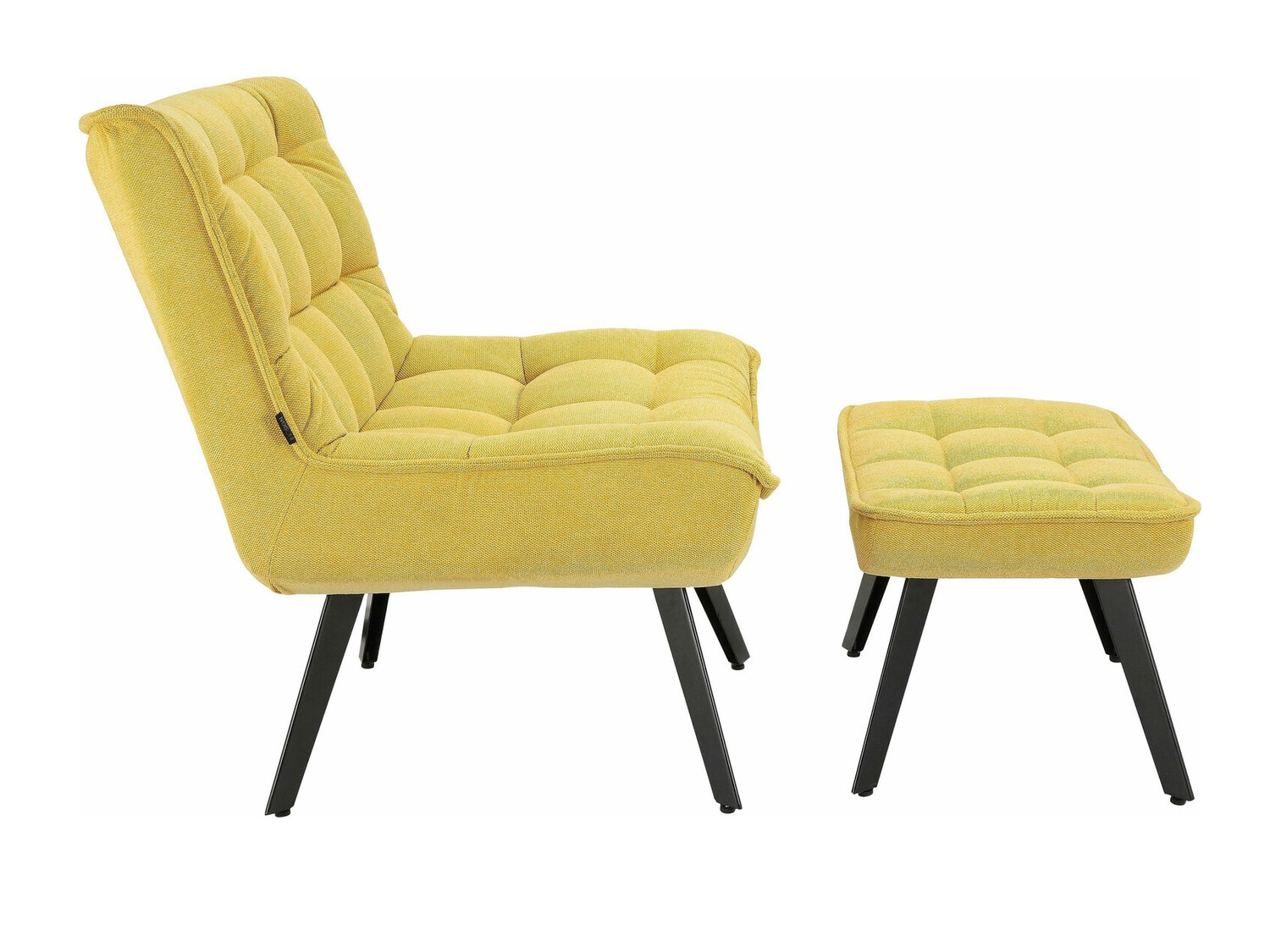 Fotelis Denton 560 (Geltona + Juoda)