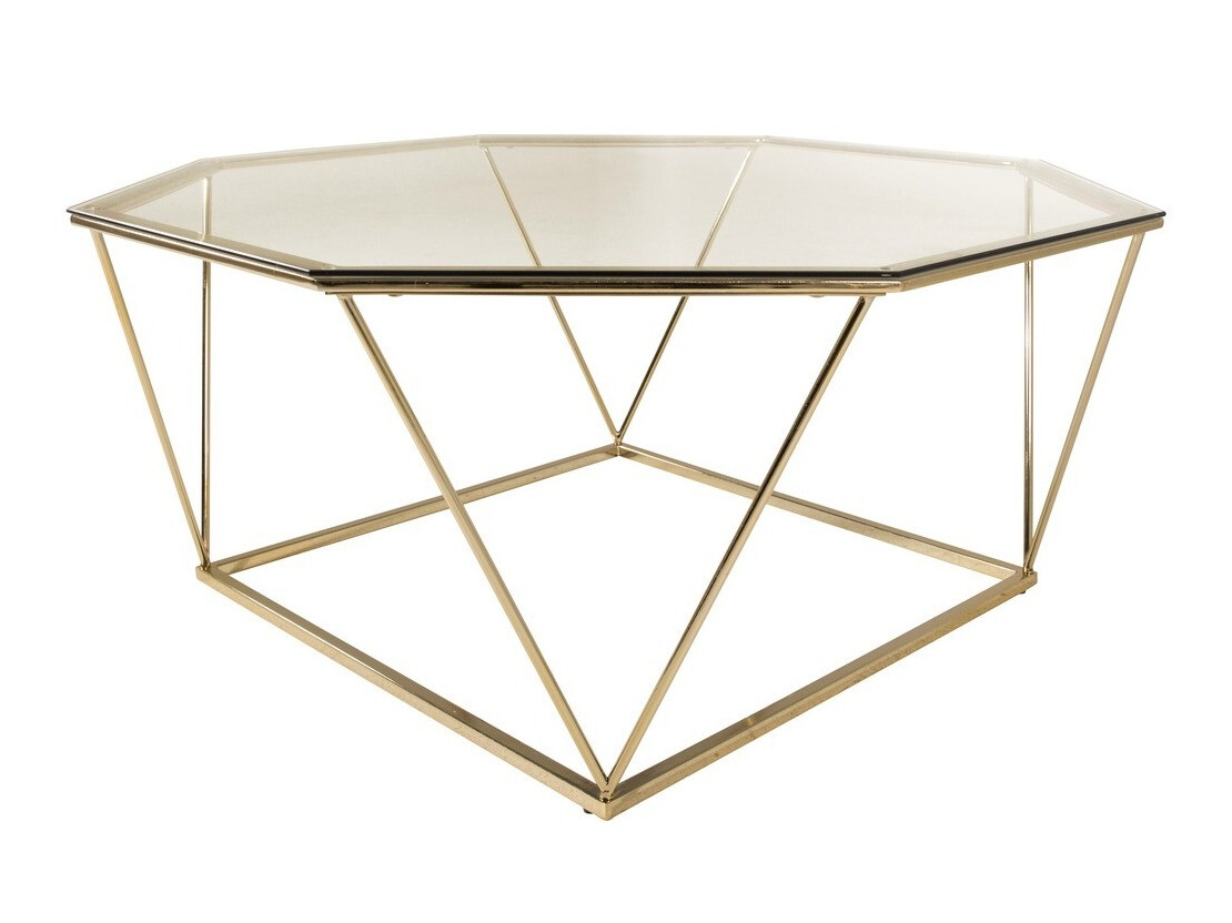 Žurnalinis staliukas Dallas 4211 (Auksinė)