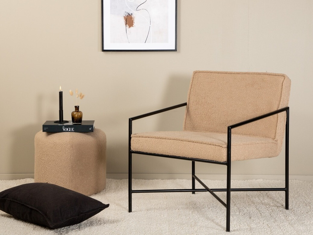 Fotelis Dallas 1707 (Ruda + Juoda)