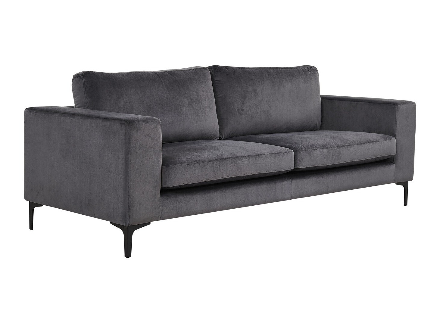 Sofa Dallas 2910 (Tamsi pilka + Juoda)